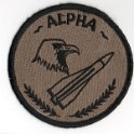 Ecusson Alpha